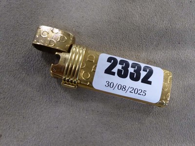 Lot 2332 - Christian Dior lighter