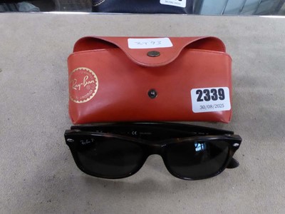 Lot 2339 - Pair of Ray-Ban sunglasses in case
