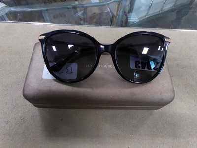 Lot 2343 - Boxed pair of ladies Bulgari sunglasses