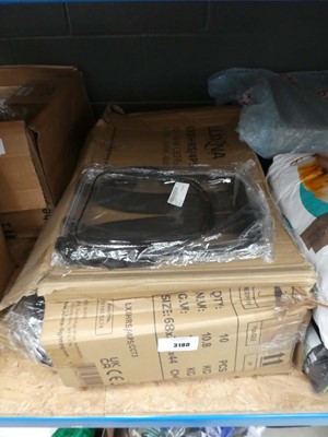 Lot 3180 - A box of LED round slim bulk heads