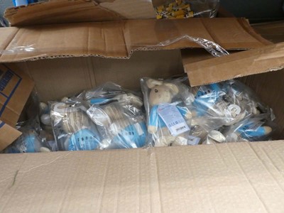 Lot 3182 - A box of Peter Rabbit soft toys