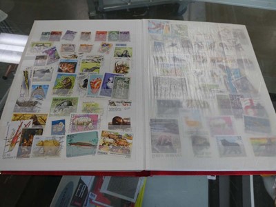 Lot 2370 - Stamp album containing various stamps from the...