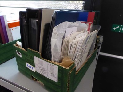 Lot 2381 - Box containing various stamps and first day...