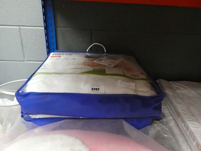 Lot 3202 - Three single & double mattress toppers