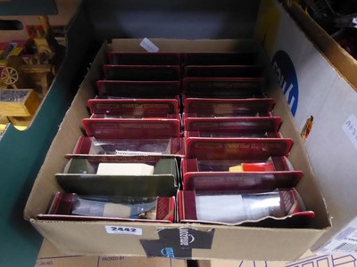 Lot 2442 - A box containing matchbox models of yesteryear...