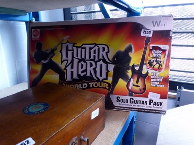 Lot 2453 - A Guitar Hero World Tour pack for Nintendo Wi