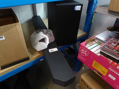 Lot 2454 - Samsung soundbar HWQ700D and subwoofer PSWQ700D