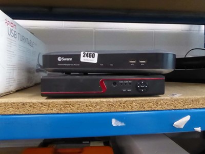 Lot 2460 - A Swan eight channel HD digital video recorder,...