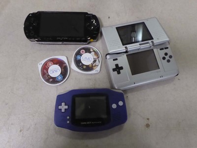 Lot 2496 - A Sony ESP , a Nintendo DS & a Nintendo...