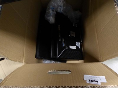 Lot 2504 - A box containing monitors for spares and repairs