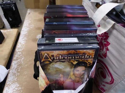 Lot 2507 - A bag containing various Andromeda DVD'S some...