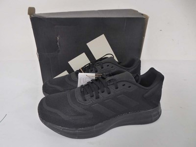 Lot 1925 - Adidas duramo 10 trainers in black size UK9 -...