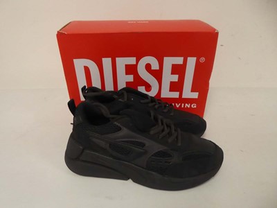 Lot 1940 - Diesel serendipity sport trainers in black...