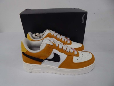 Lot 1965 - Nike AF1 LXX trainers in orange size UK4 - boxed