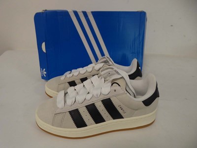 Lot 1971 - Adidas campus 00s trainers in grey size UK6.5 -...