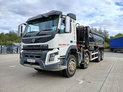 Lot Volvo Grab Lorry