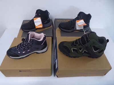 Lot 1977 - 4x Boxed pairs of boots to include Regatta...