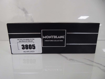 Lot Mont Blanc miniature collection 4x 4.5ml perfumes
