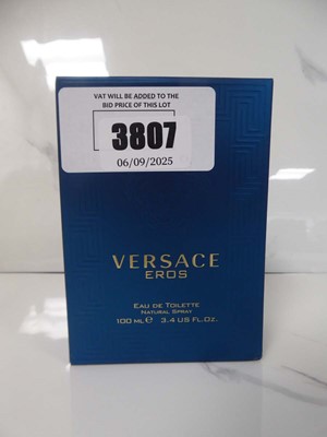 Lot Versace eros eau de toilette 100ml