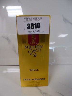 Lot Paco Rabanne 1 million royal parfum 100ml