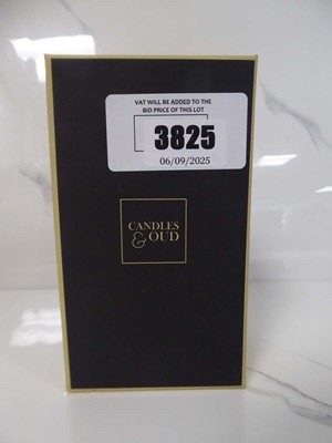 Lot Candles & Oud amber oud intense eau de parfum...