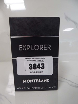 Lot Mont Blanc explorer eau de parfum 100ml