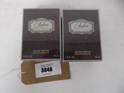 Lot 2x Ralph Lauren safari eau de parfum 75ml