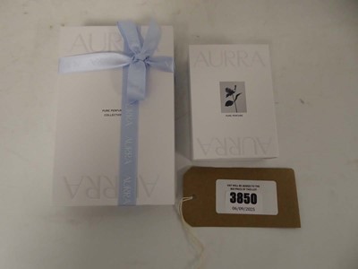 Lot Aurra pure perfume collection 5x 3ml plus 15ml...