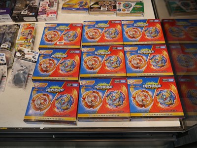 Lot 1607 - 9 Takara Tomy Beyblade B-205 packs