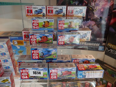 Lot 1614 - Approx. 17 Thomas & Friends toy trains and...