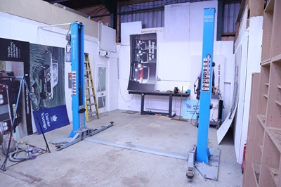 Lot 3 - Twin Busch 2 post vehicle lift, 4200kg...