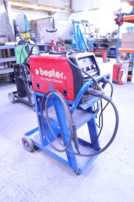 Lot 11 - Lincoln Bester190C multi MIG welder on trolley