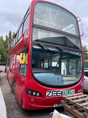 Lot 302 - Volvo B5LH double decker bus fitted with...