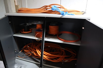 Lot 251 - High voltage vehicle wiring with cables...