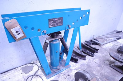 Lot 45 - Katsu model 12t hydraulic pipe bending unit...
