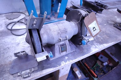 Lot 47 - McAllister double ended grinder