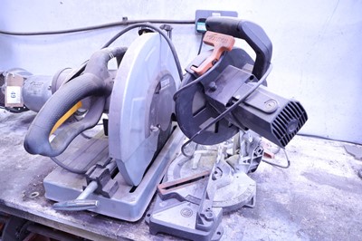 Lot 48 - Titan 2000w metal cut off saw together with an...