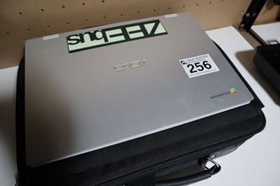 Lot 256 - Asus Chromebook laptop with case and power supply