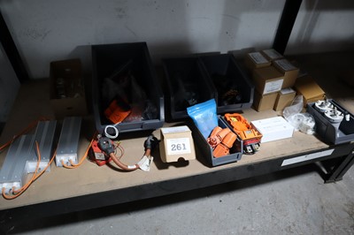 Lot 261 - Bay of high voltage electrical vehicle...