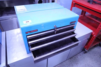Lot 80 - Pair of Draper 6 drawer metal toolchests