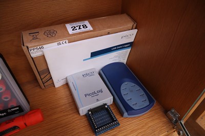 Lot 278 - Pico Data Technologies data logger with...