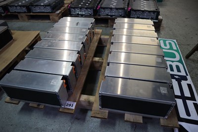 Lot 291 - Catl 16 Velio 355 battery modules from MG...