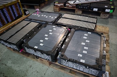 Lot 295 - 5 battery modules from Kia, modules made by SK