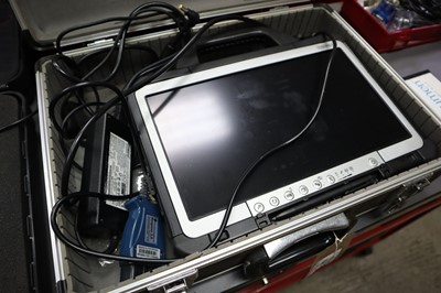 Lot 202 - Panasonic CF-D1G Toughbook with a Mongoose JLR...