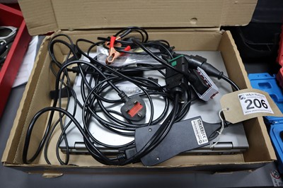 Lot 206 - Toshiba laptop with Peugot DS Spirit Citreon...