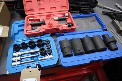 Lot 207 - Audi brake caliper socket set, diesel engine...