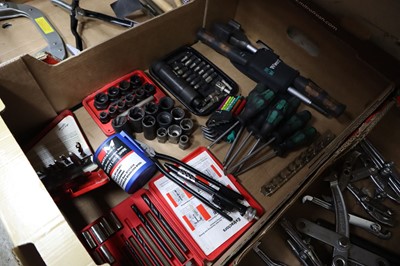 Lot 180 - Tray of Wera specialist tooling to include...