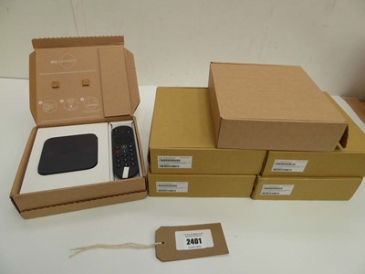 Lot 2401 - 6 x Boxed Sky Stream boxes