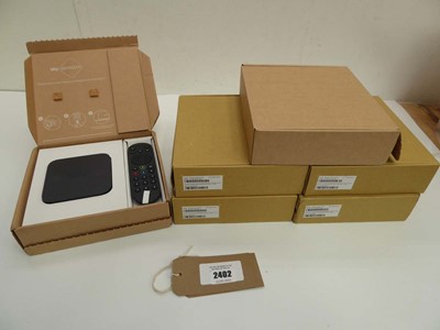 Lot 2402 - 6 x Boxed Sky Stream boxes