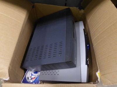Lot 2333 - 2 TV set top boxes along with a PlayStation 2...